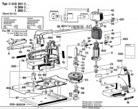 Bosch 0 601 285 003  Universal Orbital Sander 220 V / Eu Spare Parts